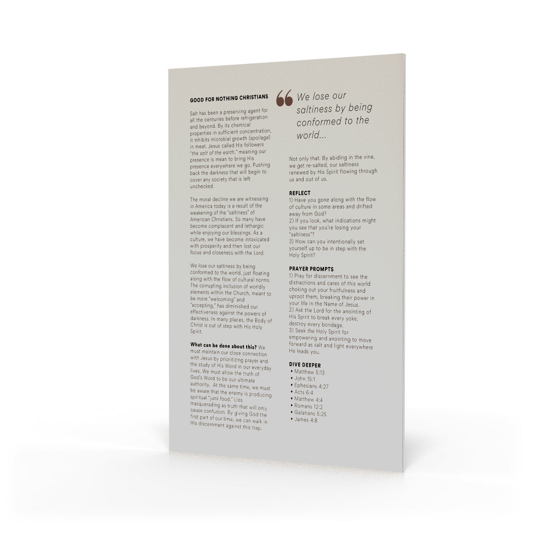 Good-For-Nothing Christians Devotional